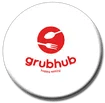 A button that says grubhub happy hours